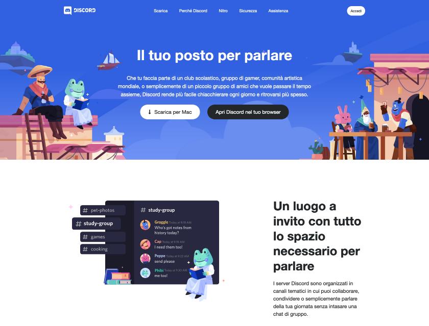 progetto discord